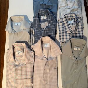 8 &Collar and Collar Full Button Down Dress Shirts BUNDLE Excellent Condition